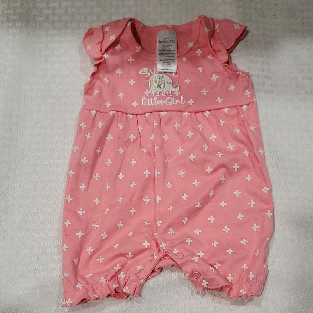 child of mine Pink Floral & Gingham Baby Mix Bundle Of Cloths - Picture 5 of 9